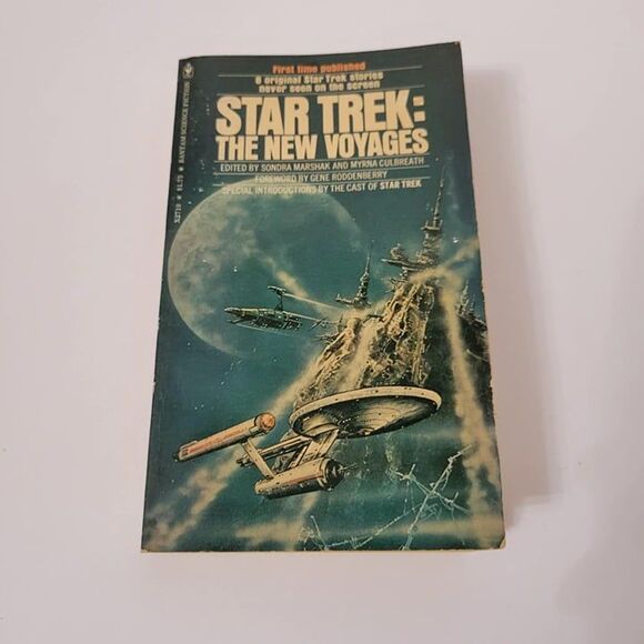 Star Trek The New Voyages 1976 Paperback Anthology Book - Picture 1 of 8